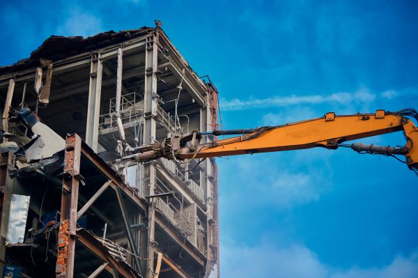 Factory Demolition in Port Orchard