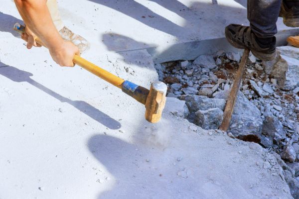 Concrete Pavement Demolition in Port Orchard